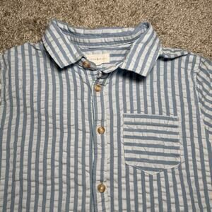 Size M 10/12 Boys Scene & Heard Blue And White Stripe